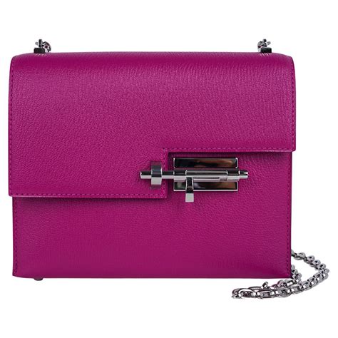 hermes verrou chaine mini bag rose pourpre|Verrou Chaîne Mini Chèvre Mysore Rose Texas .